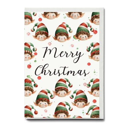Merry Christmas (Elf) - Greeting Card