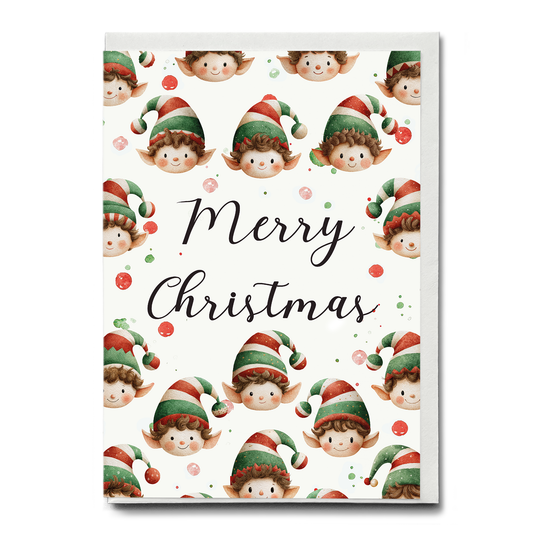 Merry Christmas (Elf) - Greeting Card