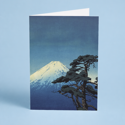 View of Mt Fuji - Greeting Card