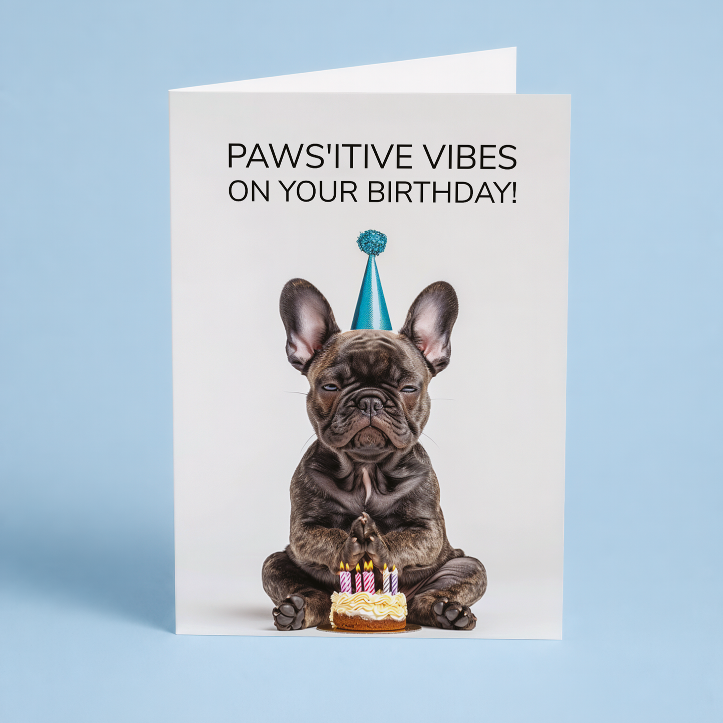 Paws'itive birthday vibes! - Greeting Card