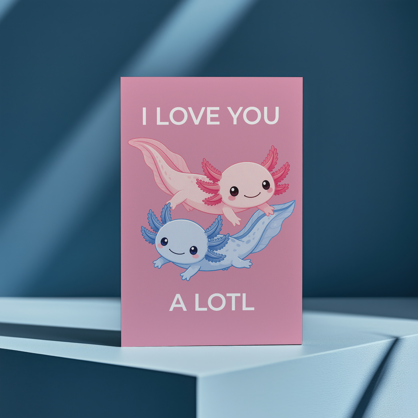 I love you a lotl - Greeting Card