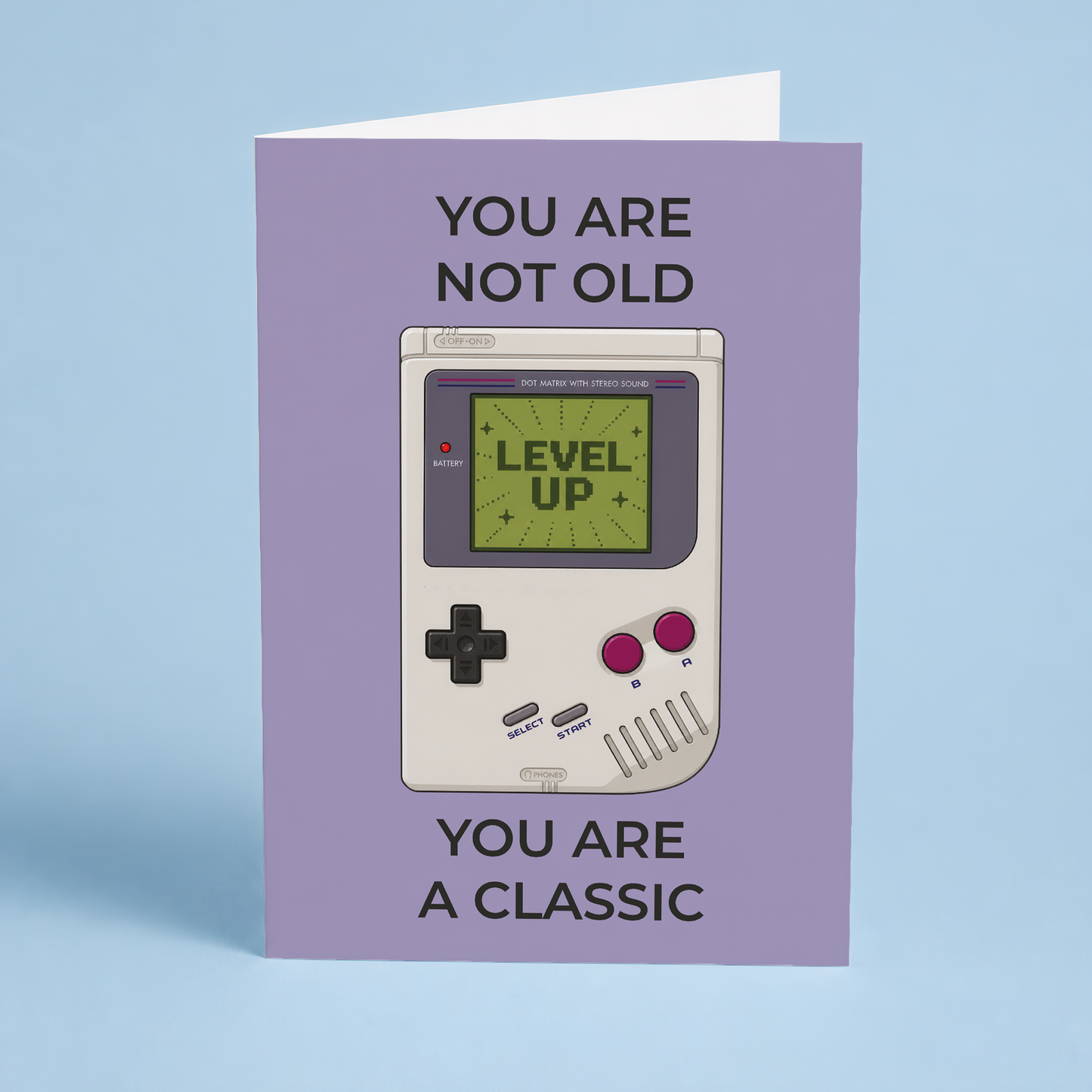 Level up! It’s your birthday! (Knight Dice) - Greeting Card