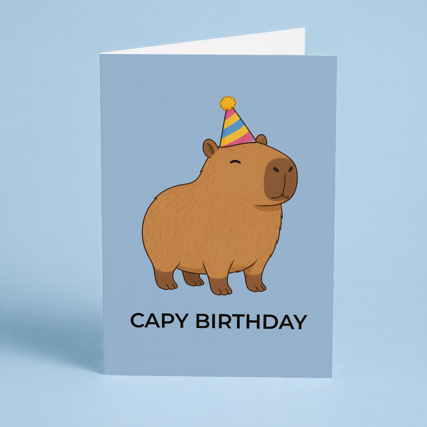 Capy birthday - Greeting Card