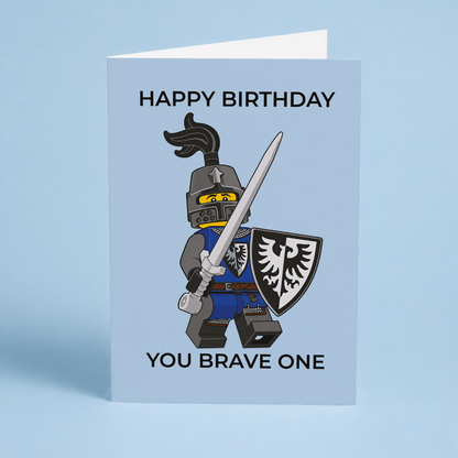 Happy birthday you brave one - Greeting Card