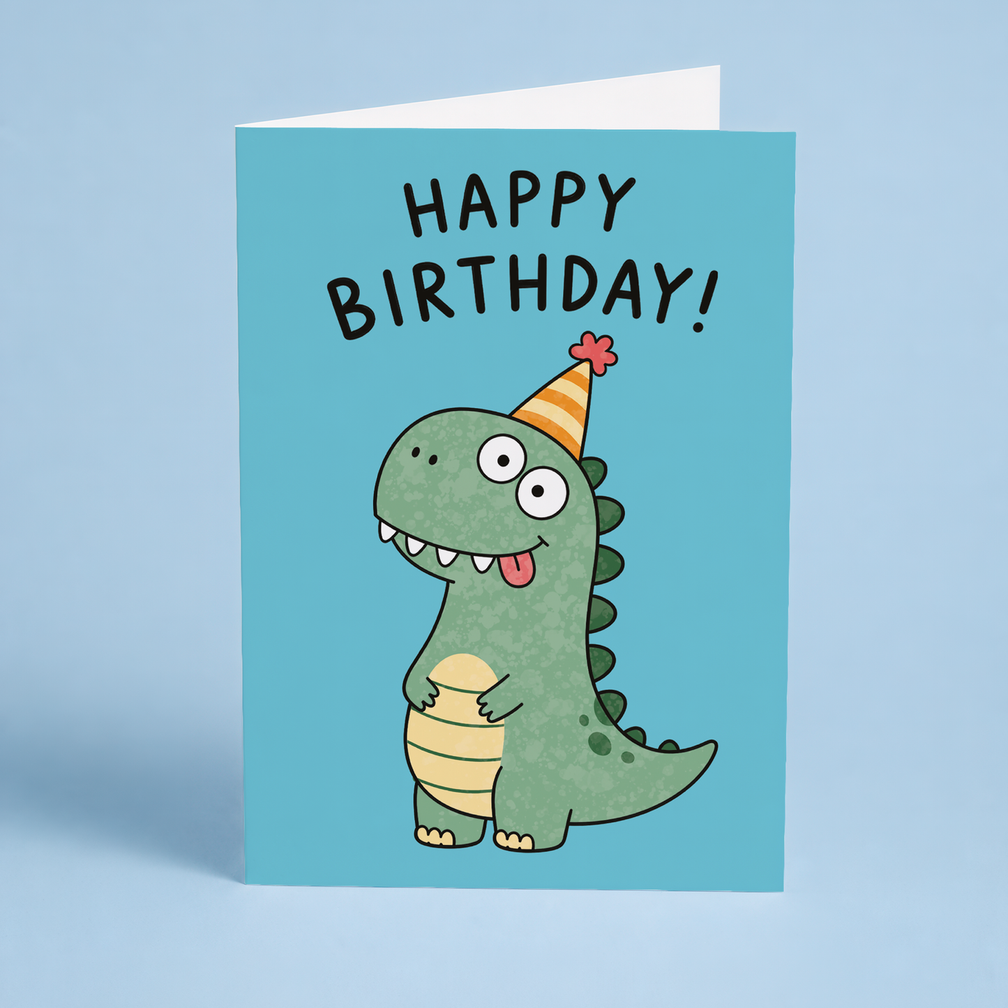 Silly dinosaur (Happy Birthday) - Greeting Card
