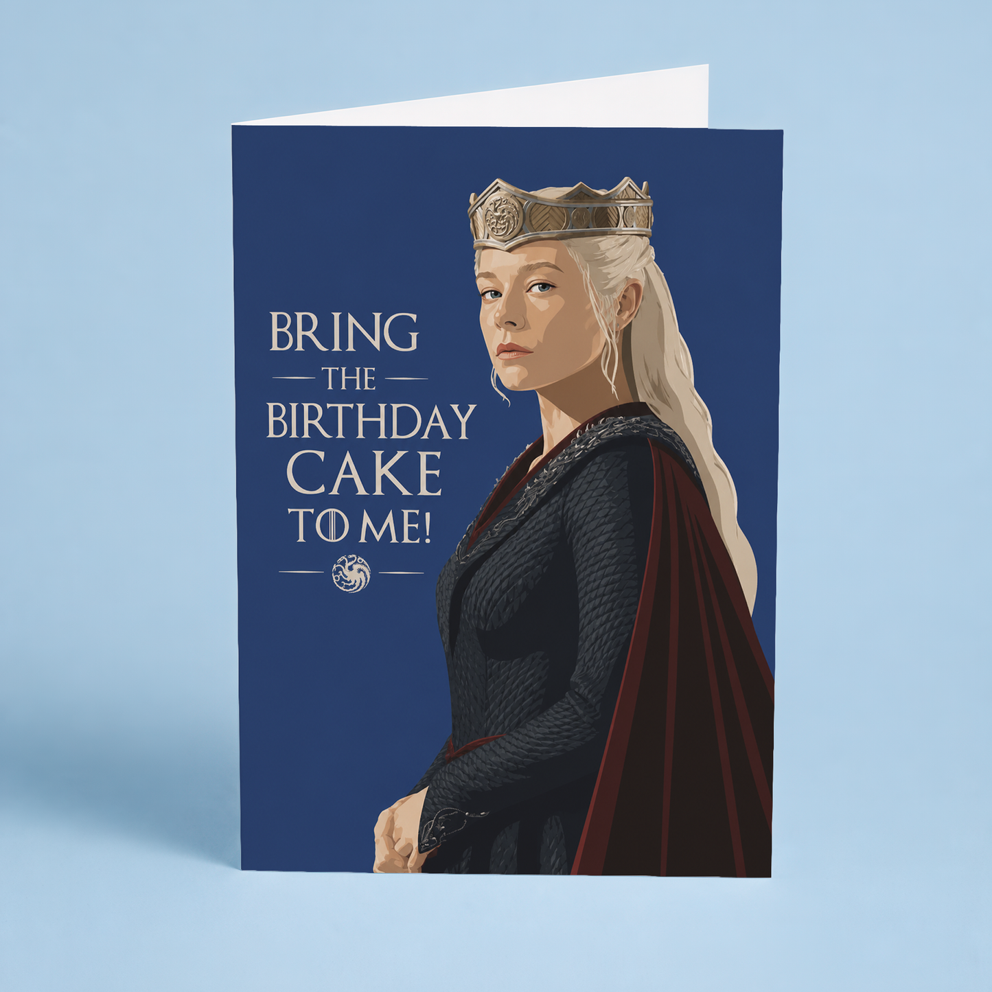 Bring the birthday cake to me! - Greeting Card