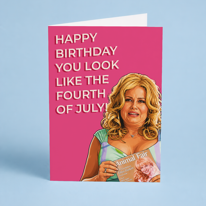 You look like the fourth of july - Greeting Card