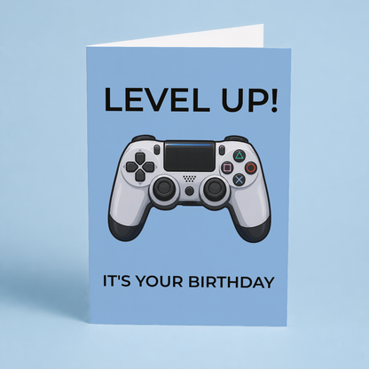 Level up! It’s your birthday! - Greeting Card