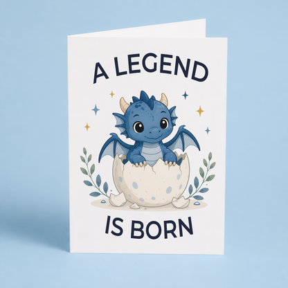 A legend is born - Greeting Card