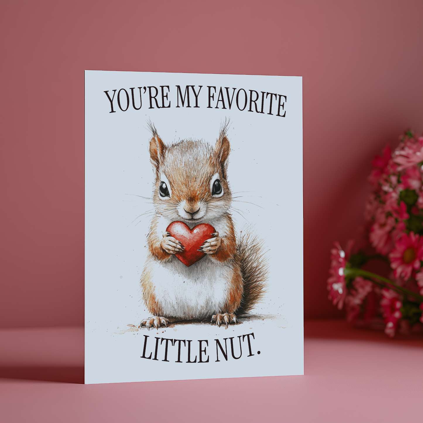 Never going to let you flamin-go - Greeting Card
