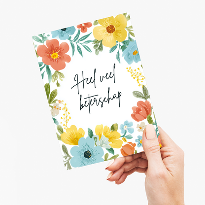 Heel Veel Beterschap - Greeting Card