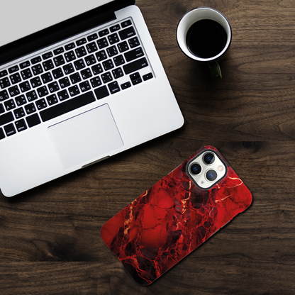 Red marble - Phone case Sturdy