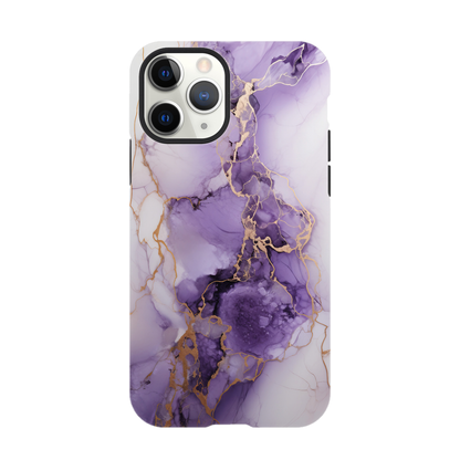 Purple marble - Phone case Sturdy