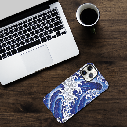 Masculine Wave by Hokusai - Phone Case Sturdy