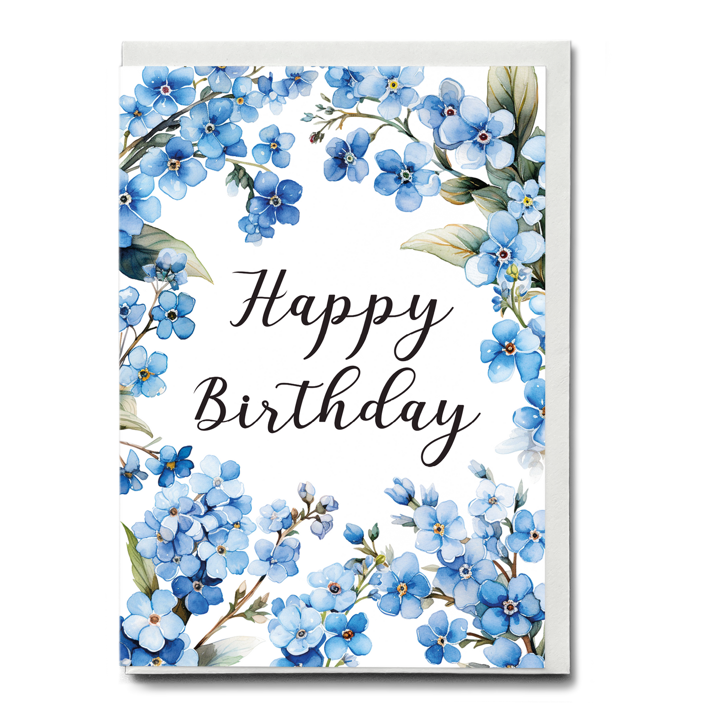 Botanical Flower Birthday Cards – Greeting Card Bundle (10-Pack, Floral Designs)