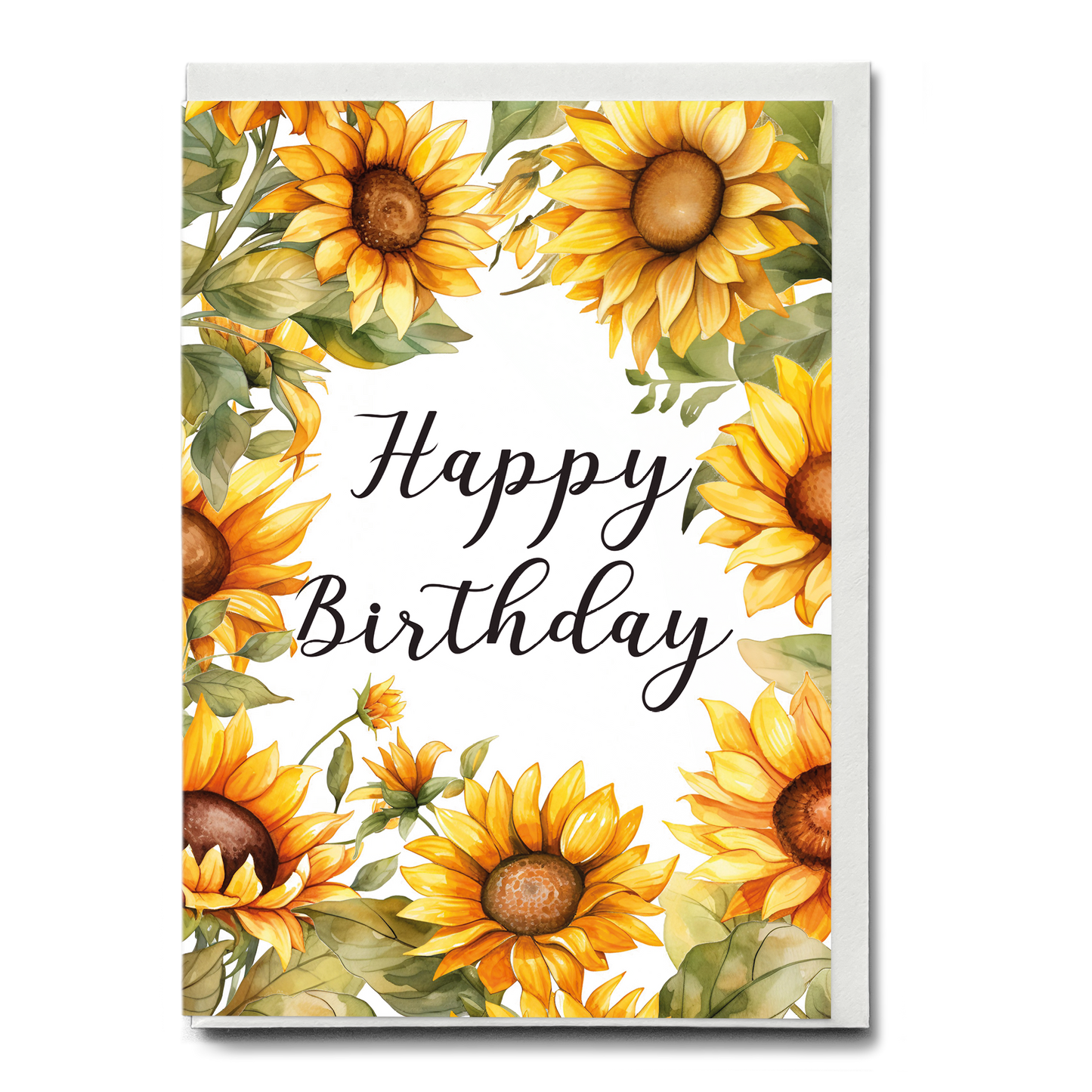 Botanical Flower Birthday Cards – Greeting Card Bundle (10-Pack, Floral Designs)