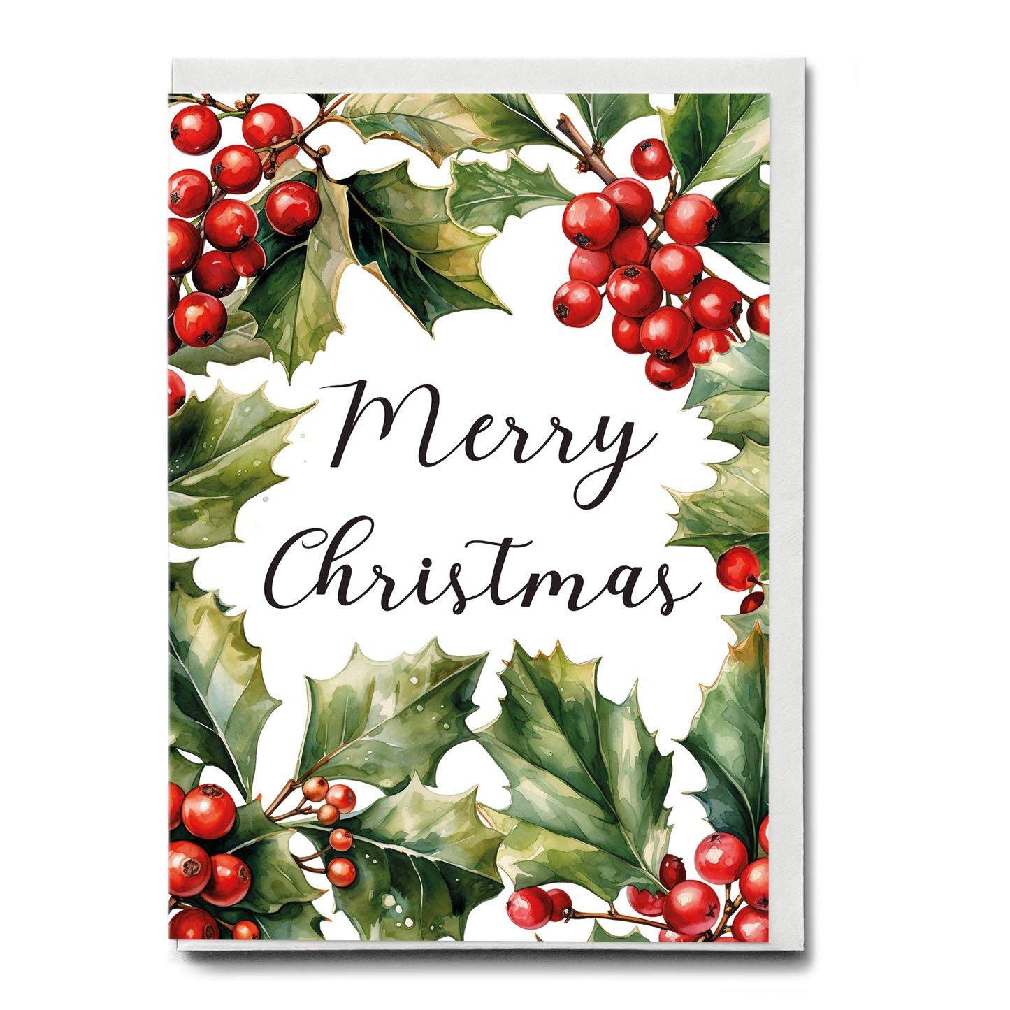 Bundel of 10 Christmas pattern greeting cards