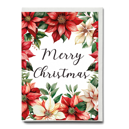 Bundel of 10 Christmas pattern greeting cards