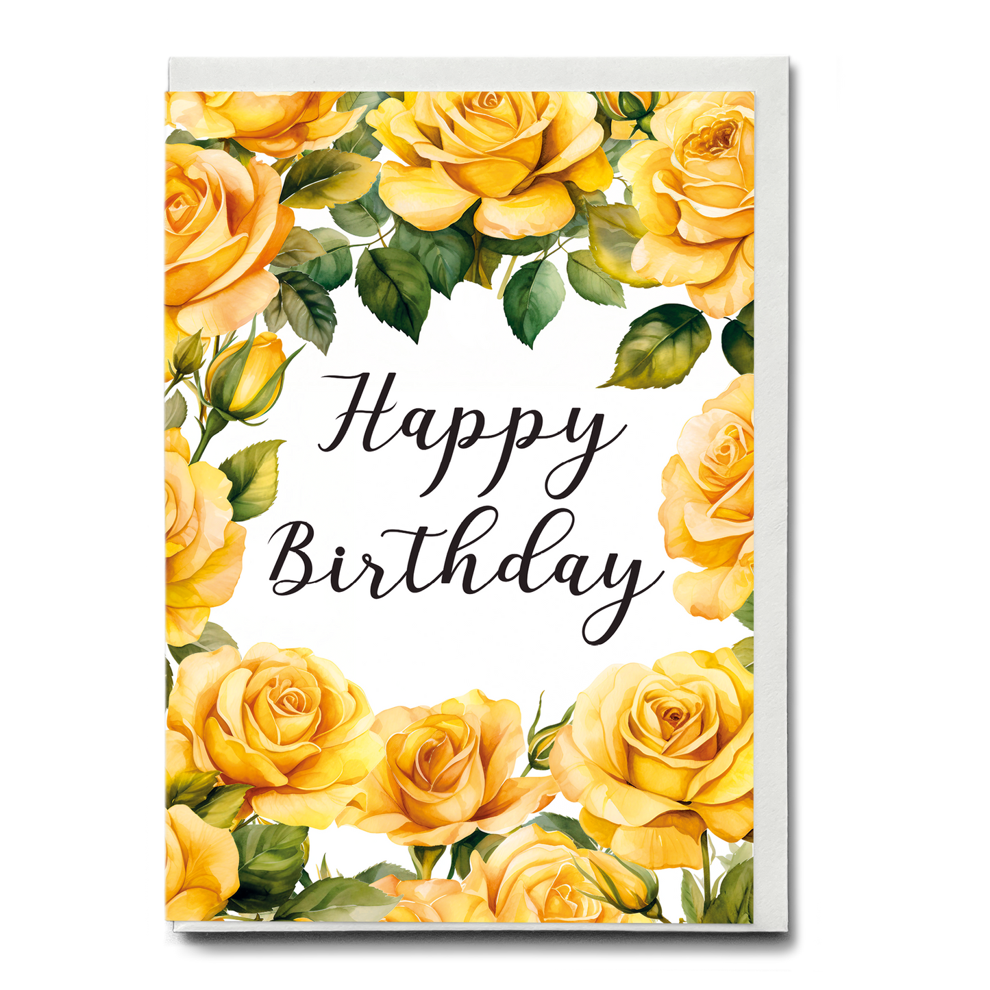 Botanical Flower Birthday Cards – Greeting Card Bundle (10-Pack, Floral Designs)