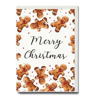 Bundel of 10 Christmas pattern greeting cards