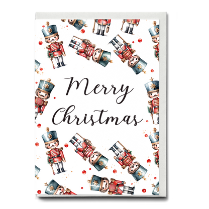 Bundel of 10 Christmas pattern greeting cards