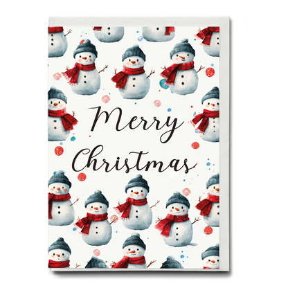 Bundel of 10 Christmas pattern greeting cards