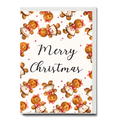 Bundel of 10 Christmas pattern greeting cards