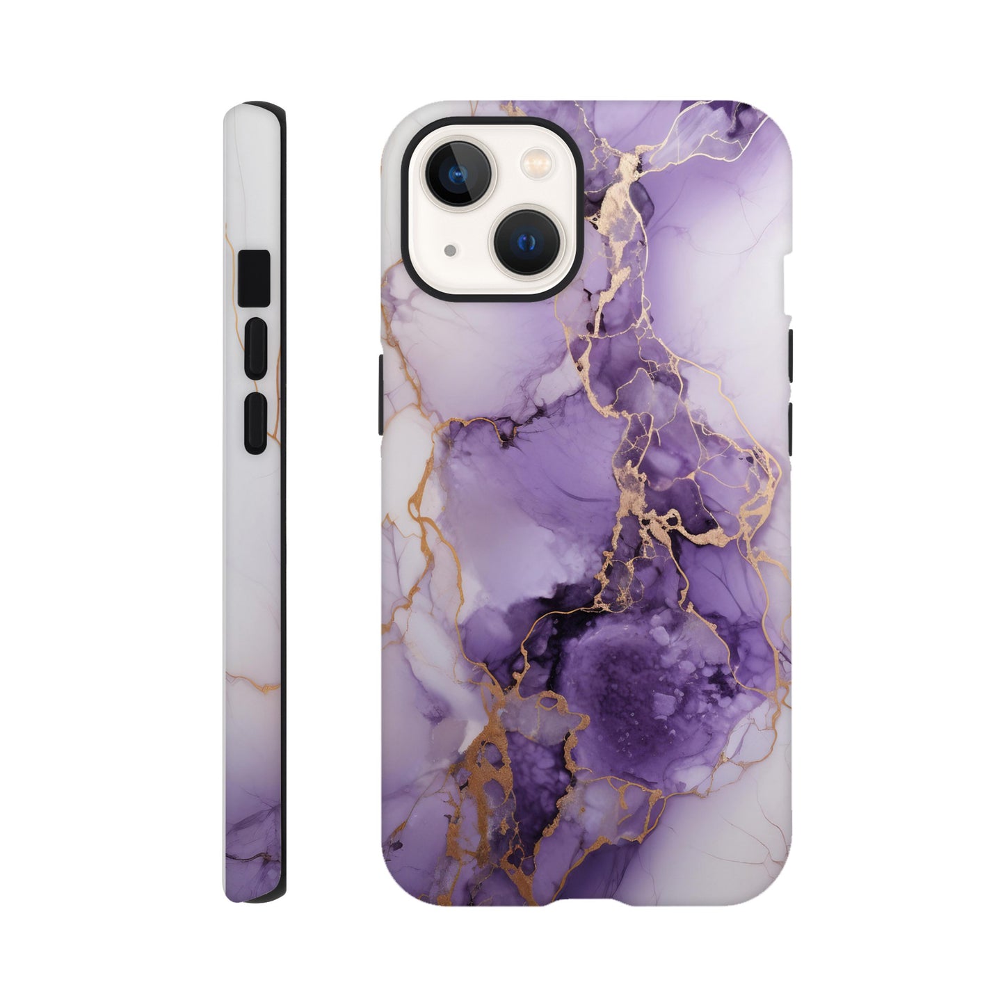 Purple marble - Phone case Sturdy