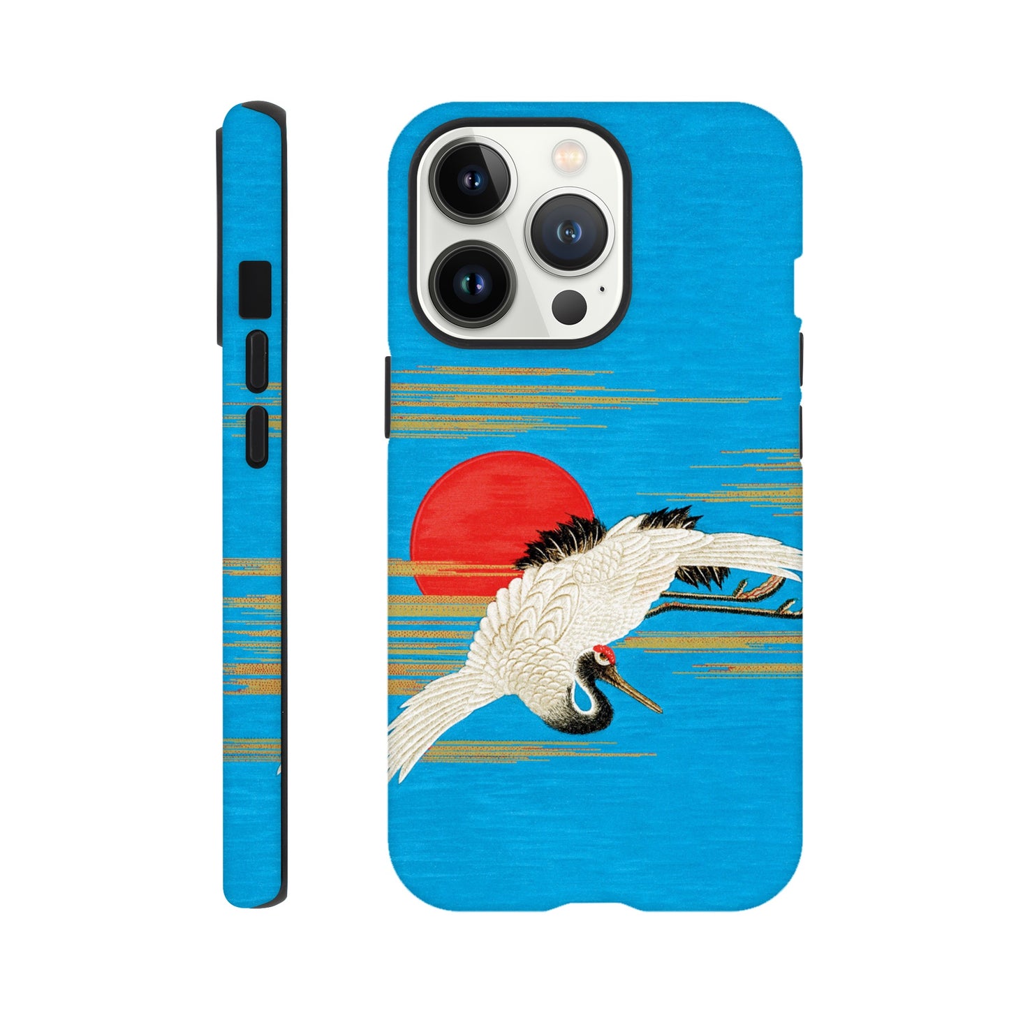 Flying Sarus crane - Phone Case Sturdy