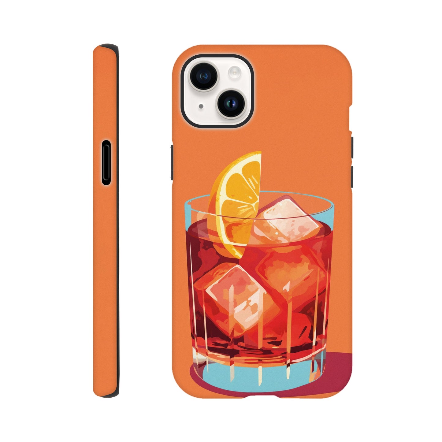Negroni (Orange) - Phone Case sturdy