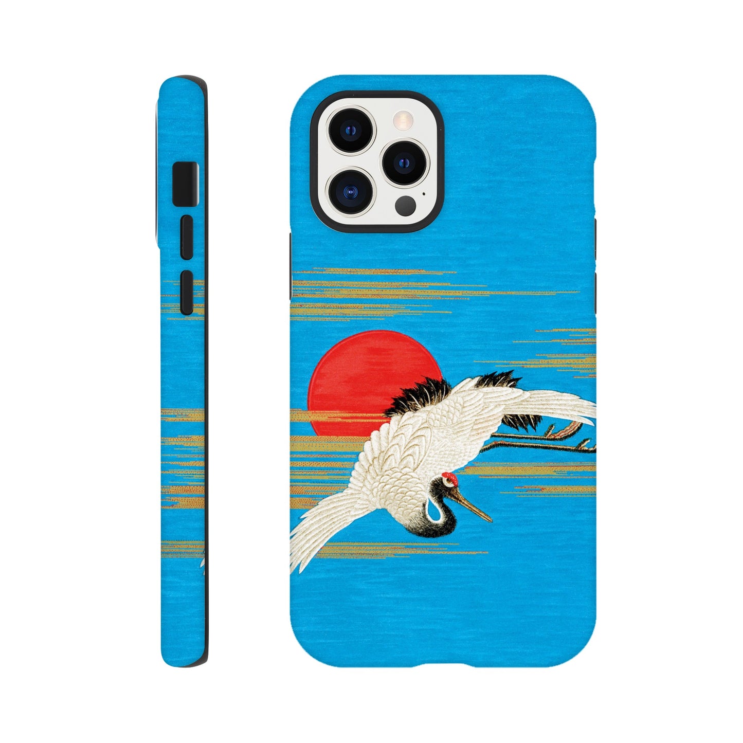 Flying Sarus crane - Phone Case Sturdy