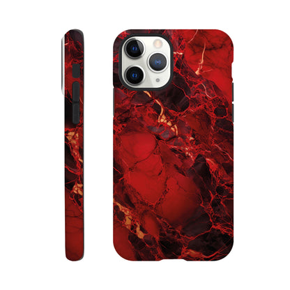 Red marble - Phone case Sturdy
