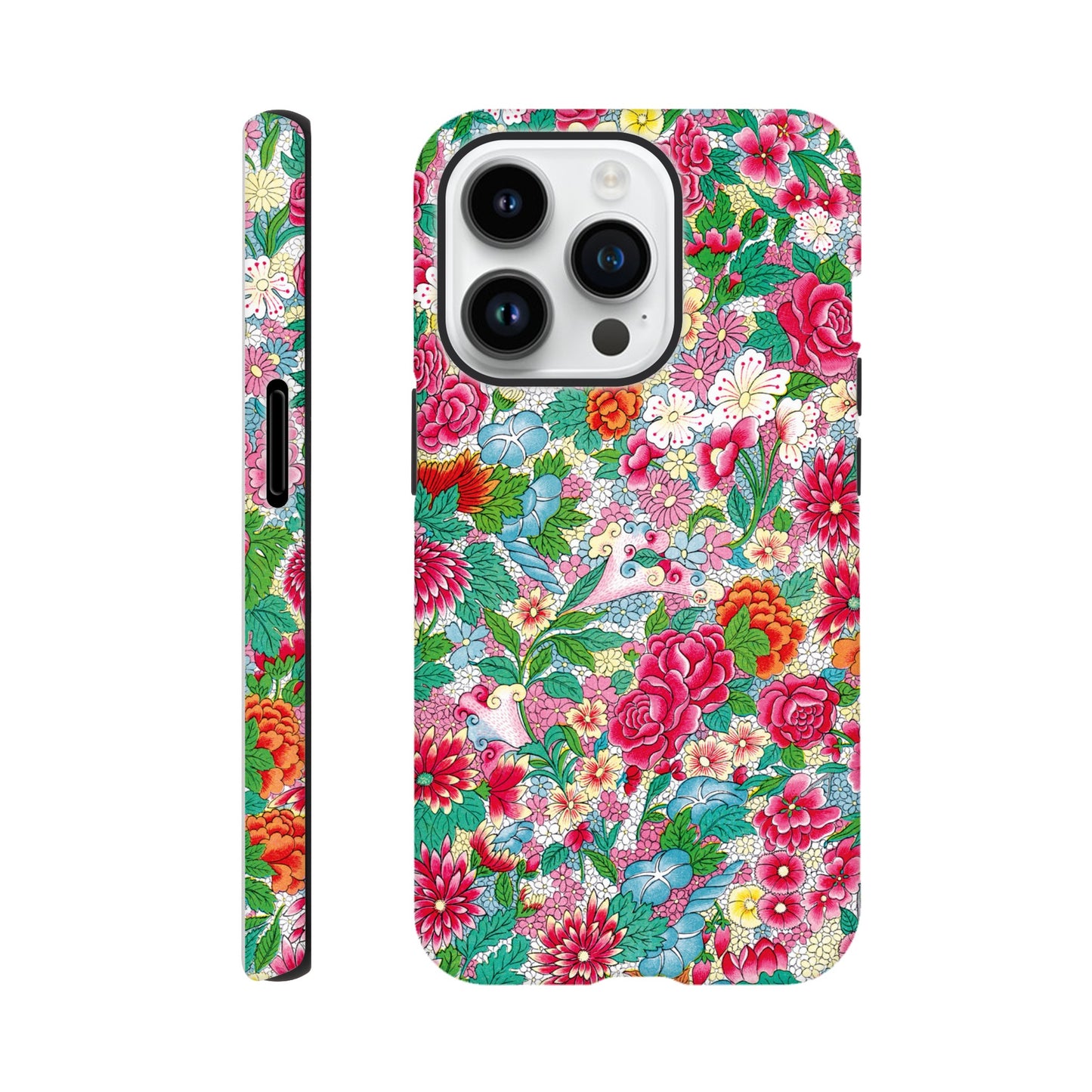 Colorful flower pattern - Phone case sturdy