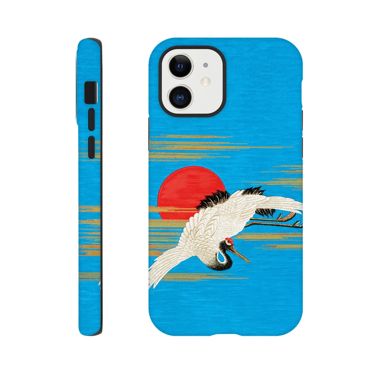 Flying Sarus crane - Phone Case Sturdy