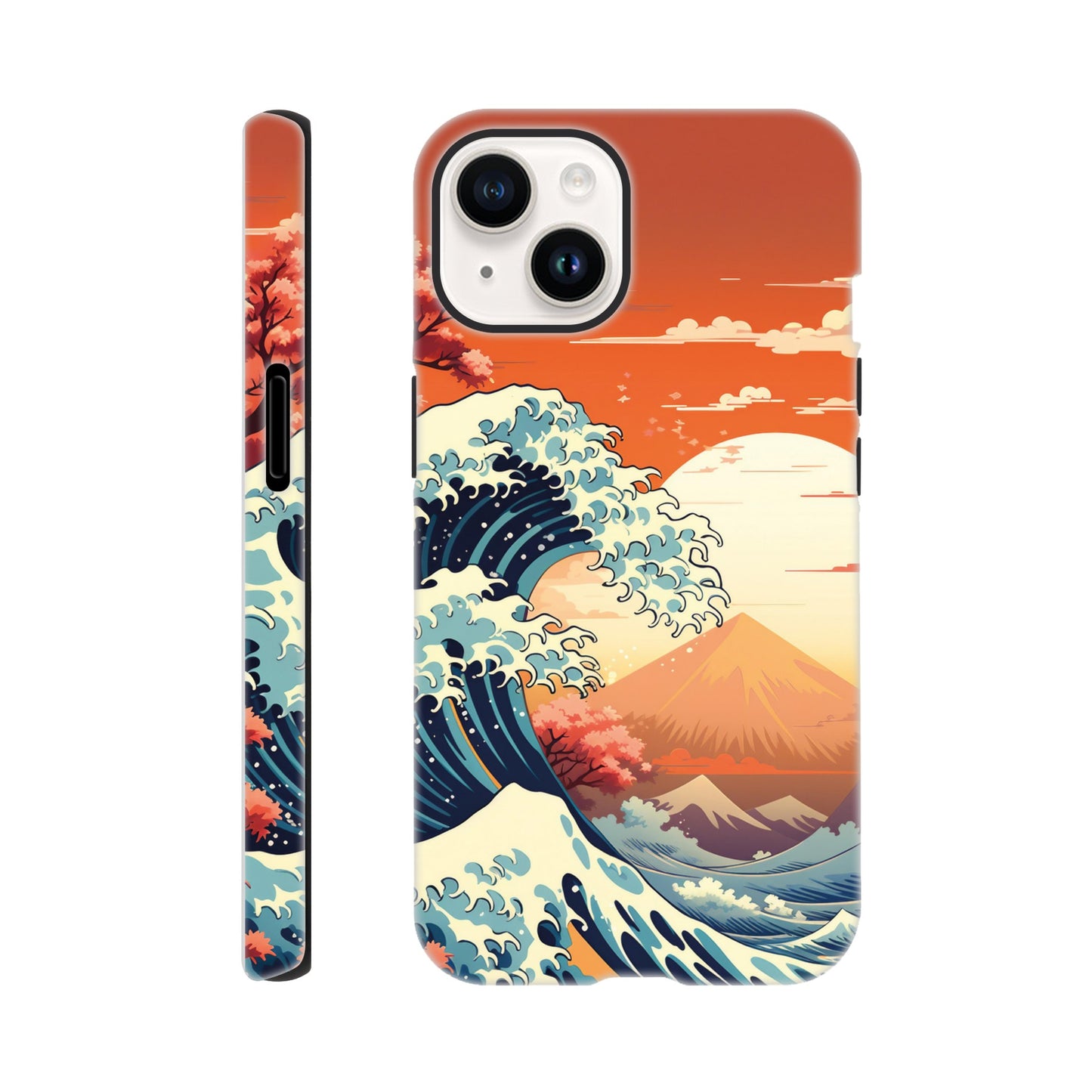 Great wave art deco style - Phone Case sturdy