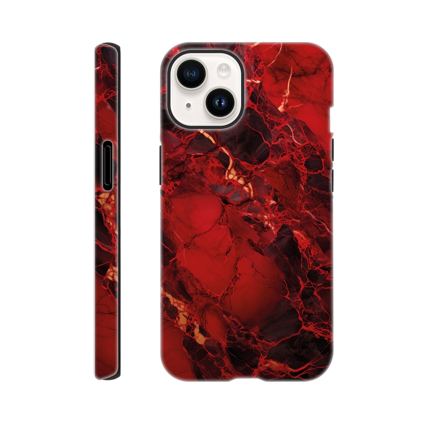Red marble - Phone case Sturdy