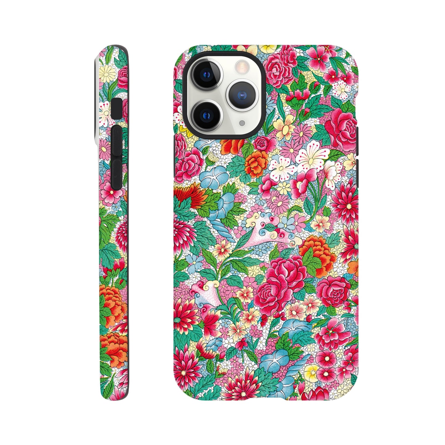 Colorful flower pattern - Phone case sturdy