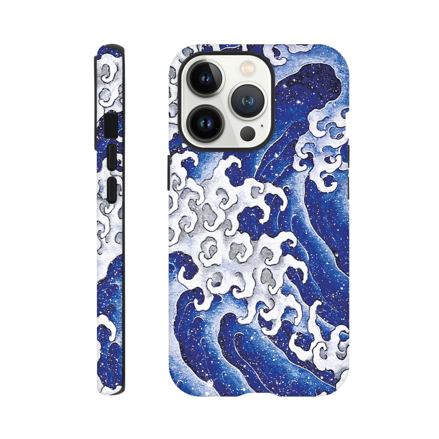Masculine Wave by Hokusai - Phone Case Sturdy