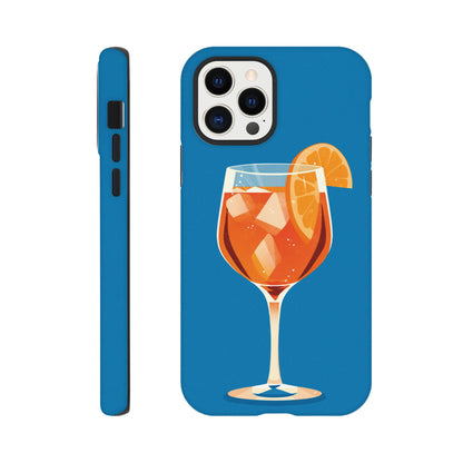 Aperol Spritz (Blue) - Phone Case sturdy