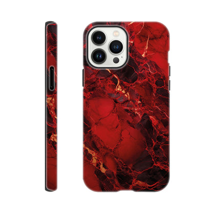 Red marble - Phone case Sturdy