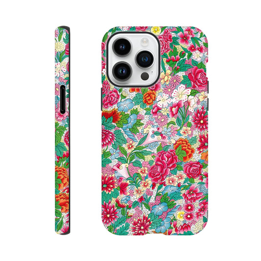 Colorful flower pattern - Phone case sturdy