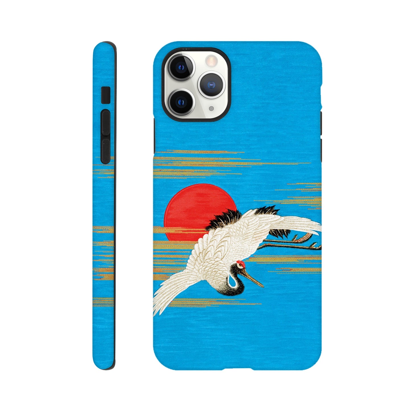 Flying Sarus crane - Phone Case Sturdy