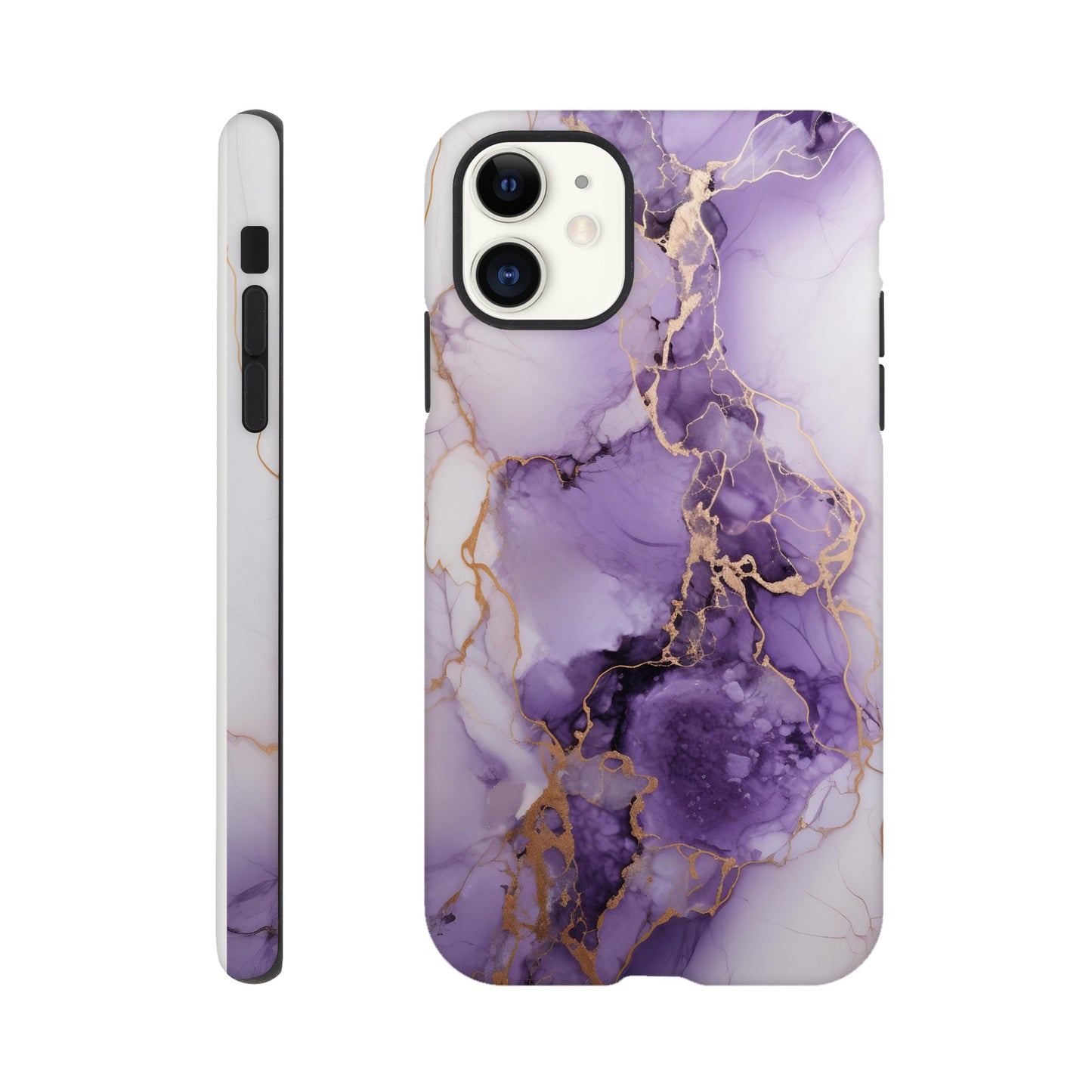 Purple marble - Phone case Sturdy