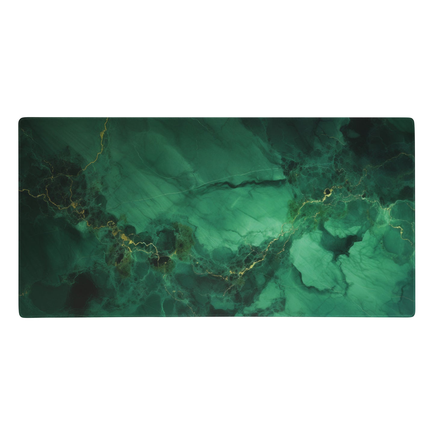 Dark green marble Gaming mouse pad