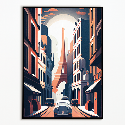 Street in Paris - Art Print