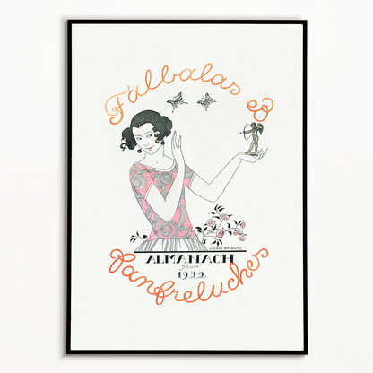 Almanach des Modes présentes, passées & futures pour, Falbalas et Fanfreluches - Art Print