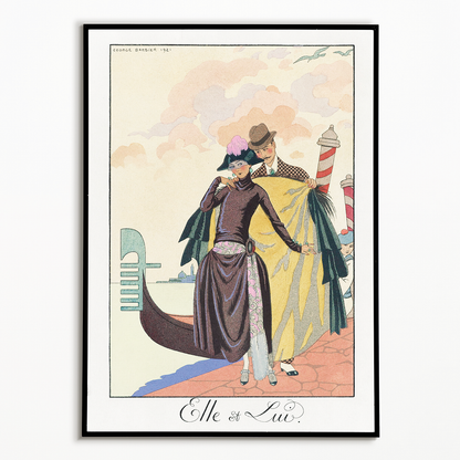 Elle et Lui - Art Print