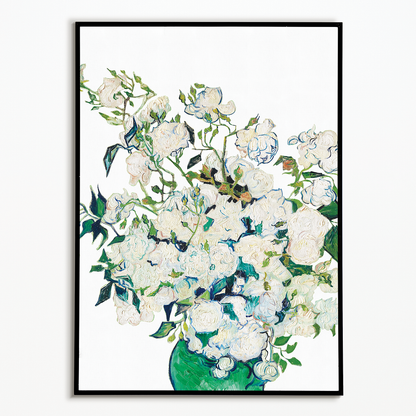 Roses Cutout By Van Gogh - Art Print