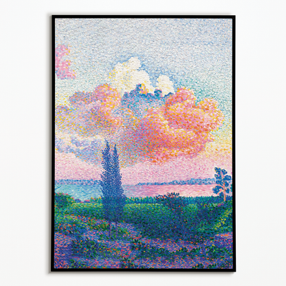 The Pink Cloud By Henri-Edmond Cross - Art Print