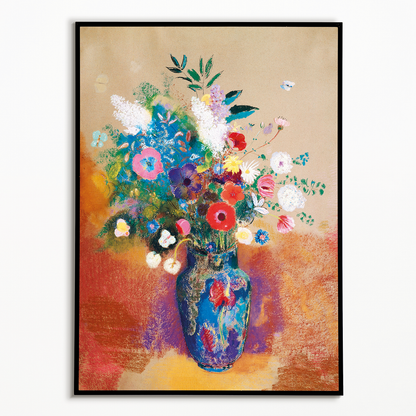 Bouquet of Flowers by Odilon Redon - Art Print
